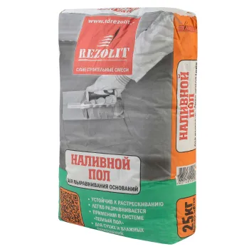 Пол наливной Rezolit универсальный 25 кг