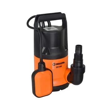 Изображение товара Дренажный насос Вихрь ДН-400 погружной с поплавком 400 Вт Изображение товара Дренажный насос Вихрь ДН-400 погружной с поплавком 400 Вт