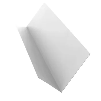 Изображение товара Планка примыкания верхняя 250х147х2000 мм оцинкованная для кровли Изображение товара Планка примыкания верхняя 250х147х2000 мм оцинкованная для кровли