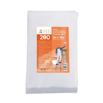 Изображение товара Полиэтиленовая пленка 200 мк 3х10 м водонепроницаемая строительная пленка Изображение товара Полиэтиленовая пленка 200 мк 3х10 м водонепроницаемая строительная пленка