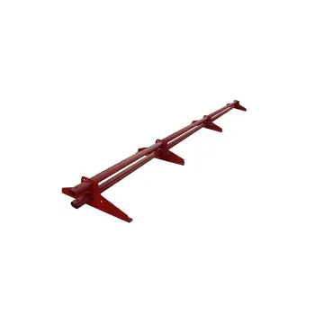 Снегозадержатель трубчатый усиленный (RAL3005) красное вино 3м