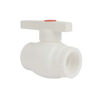 Изображение товара Кран шаровый полипропиленовый 32мм с ручкой TEBO прямой Изображение товара Кран шаровый полипропиленовый 32мм с ручкой TEBO прямой