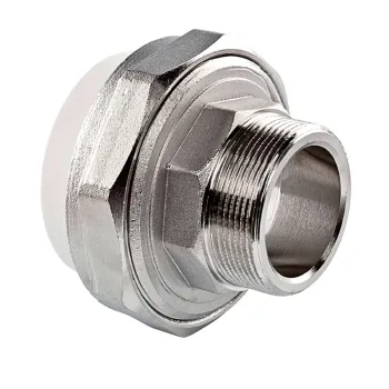 Изображение товара Комбинированная разъемная муфта TEBO 50х1 1/2" НР для труб Изображение товара Комбинированная разъемная муфта TEBO 50х1 1/2" НР для труб