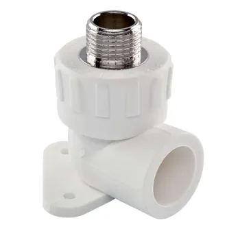 Изображение товара Полипропиленовый угольник 20х1/2" с креплением TEBO для водопроводных систем Изображение товара Полипропиленовый угольник 20х1/2" с креплением TEBO для водопроводных систем