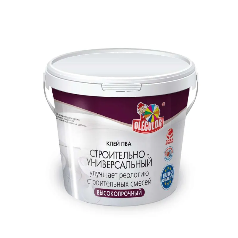 Клей ПВА строительно-универсальный Olecolor, 0,75 кг_1