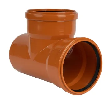 Изображение товара Канализационный тройник наружный 160х160мм 87 градусов RTP Изображение товара Канализационный тройник наружный 160х160мм 87 градусов RTP