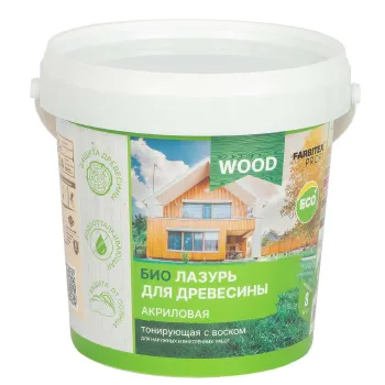 Изображение товара Лазурь акриловая защитно-красящая Farbitex Профи Wood бесцветная 0,9л Изображение товара Лазурь акриловая защитно-красящая Farbitex Профи Wood бесцветная 0,9л