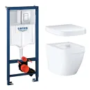 Комплект инсталляция Grohe Rapid SL 3 в 1 с унитазом Euro Ceramic 39206000 (4144460)_1
