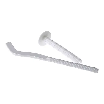 Изображение товара Кронштейн для радиатора плоский с дюбелем 7х180 мм - надежное крепление отопительных радиаторов Изображение товара Кронштейн для радиатора плоский с дюбелем 7х180 мм - надежное крепление отопительных радиаторов