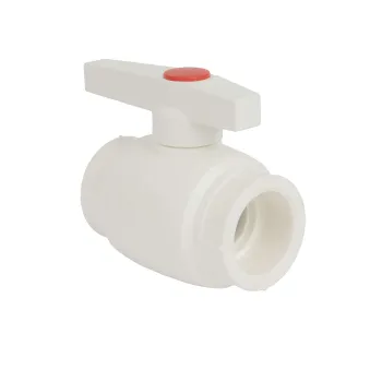 Изображение товара Кран шаровый полипропиленовый 40мм с ручкой TEBO полнопроходной для водопровода Изображение товара Кран шаровый полипропиленовый 40мм с ручкой TEBO полнопроходной для водопровода