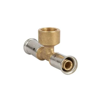 Изображение товара МП-Пресс Тройник ВР 16х1/2 HENCO для водоснабжения и отопления Изображение товара МП-Пресс Тройник ВР 16х1/2 HENCO для водоснабжения и отопления