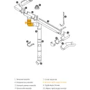 Колено трубы 45° 80мм Docke Standart белое_4