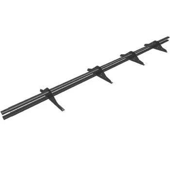 Изображение товара Снегозадержатель трубчатый усиленный RAL7024 серый графит 3м Изображение товара Снегозадержатель трубчатый усиленный RAL7024 серый графит 3м