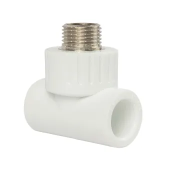 Изображение товара Тройник полипропиленовый RTP 20х1/2" НР комбинированный для водопровода Изображение товара Тройник полипропиленовый RTP 20х1/2" НР комбинированный для водопровода