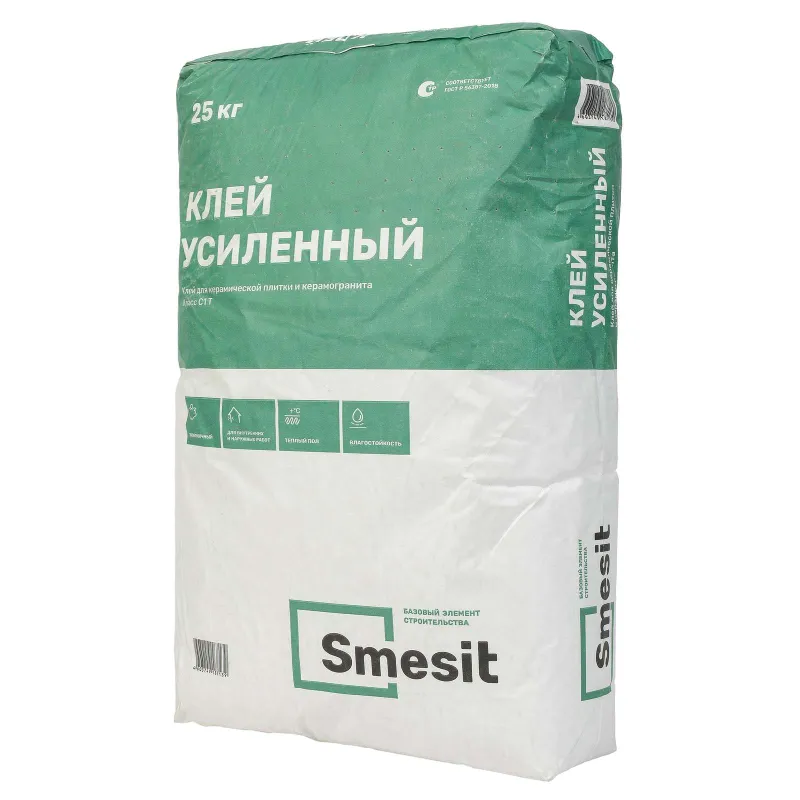 Клей усиленный Smesit 25 кг_1