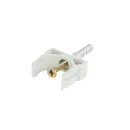 Держатель для труб клипса d25 мм+дюбель с винтом ДКС 51325R5_1