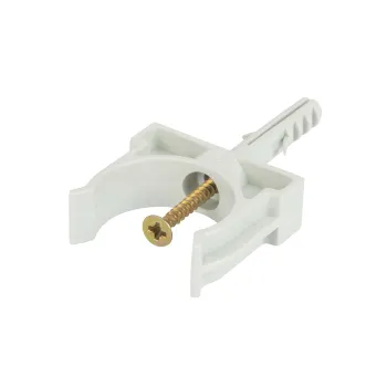 Изображение товара Держатель для труб D32мм+дюбель с винтом DKC 51332R5 упаковка 5 шт Изображение товара Держатель для труб D32мм+дюбель с винтом DKC 51332R5 упаковка 5 шт