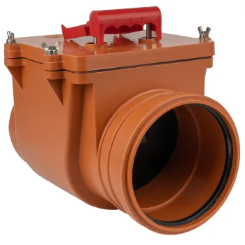 Изображение товара Обратный канализационный клапан диаметр 160 мм RTP наружный Изображение товара Обратный канализационный клапан диаметр 160 мм RTP наружный