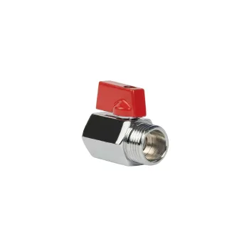 Изображение товара Шаровой кран HLV MINI НР-ВР 1/2" для воды и сжатого воздуха Изображение товара Шаровой кран HLV MINI НР-ВР 1/2" для воды и сжатого воздуха