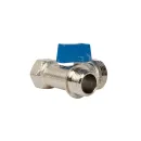 Кран шаровый HLV для стиральных машин 1/2"х3/4"х1/2"_3