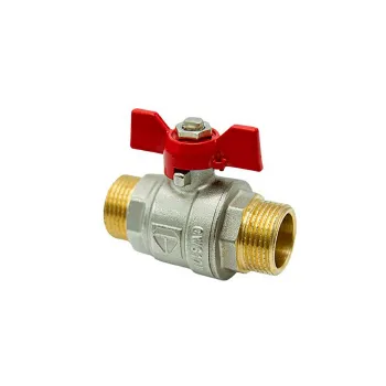 Изображение товара Кран шаровый HLV НР 3/4" бабочка высокопрочный латунь уплотнение PTFE Изображение товара Кран шаровый HLV НР 3/4" бабочка высокопрочный латунь уплотнение PTFE