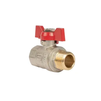 Изображение товара Кран шаровый HLV НР-ВР 1/2" для водопроводных систем Изображение товара Кран шаровый HLV НР-ВР 1/2" для водопроводных систем