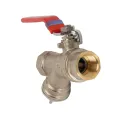 Кран шаровый HLV 1/2" с фильтром ручка_1
