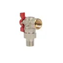 Кран шаровый со сгоном угловой HLV 1/2" бабочка_3