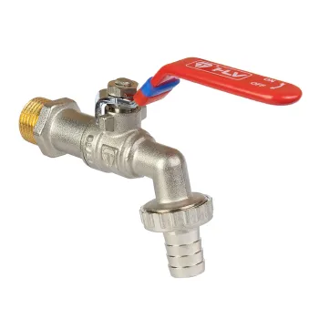 Изображение товара Кран шаровый со штуцером HLV 3/4" для систем полива и водоснабжения Изображение товара Кран шаровый со штуцером HLV 3/4" для систем полива и водоснабжения