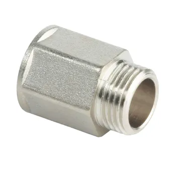 Изображение товара Удлинитель Altstream 1/2 ВР-НР латунь 30 мм надежное соединение Изображение товара Удлинитель Altstream 1/2 ВР-НР латунь 30 мм надежное соединение