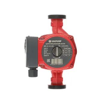 Изображение товара Циркуляционный насос Unipump UPC 25-40 180 для отопления и водоснабжения Изображение товара Циркуляционный насос Unipump UPC 25-40 180 для отопления и водоснабжения