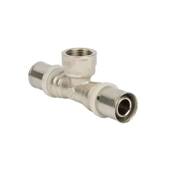 Изображение товара Тройник переходной пресс ВР 20х1/2" Altstream для водопроводных систем Изображение товара Тройник переходной пресс ВР 20х1/2" Altstream для водопроводных систем