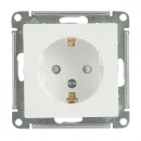 Механизм розетки с заземлением со шторками AtlasDesign белый IP20 Systeme Electric_2