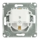 Механизм розетки с заземлением со шторками AtlasDesign белый IP20 Systeme Electric_4