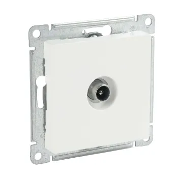 Изображение товара Механизм розетки ТВ оконечный Systeme Electric AtlasDesign белый IP20 Изображение товара Механизм розетки ТВ оконечный Systeme Electric AtlasDesign белый IP20