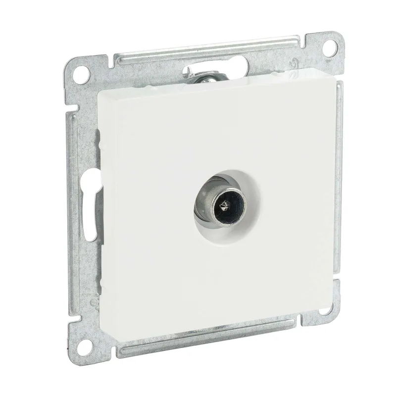 Механизм розетки ТВ оконечной AtlasDesign белый IP20 Systeme Electric_1
