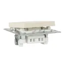 Механизм выключателя одноклавишный с подсветкой AtlasDesign бежевый IP20 Systeme Electric_3