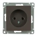 Механизм розетки без заземления AtlasDesign мокко IP20 Systeme Electric_2