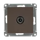 Механизм розетки ТВ оконечной AtlasDesign мокко IP20 Systeme Electric_2