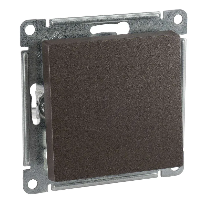 Механизм выключателя одноклавишный AtlasDesign мокко IP20 Systeme Electric_1
