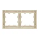 Рамка двухместная AtlasDesign бежевая IP20 Systeme Electric_3