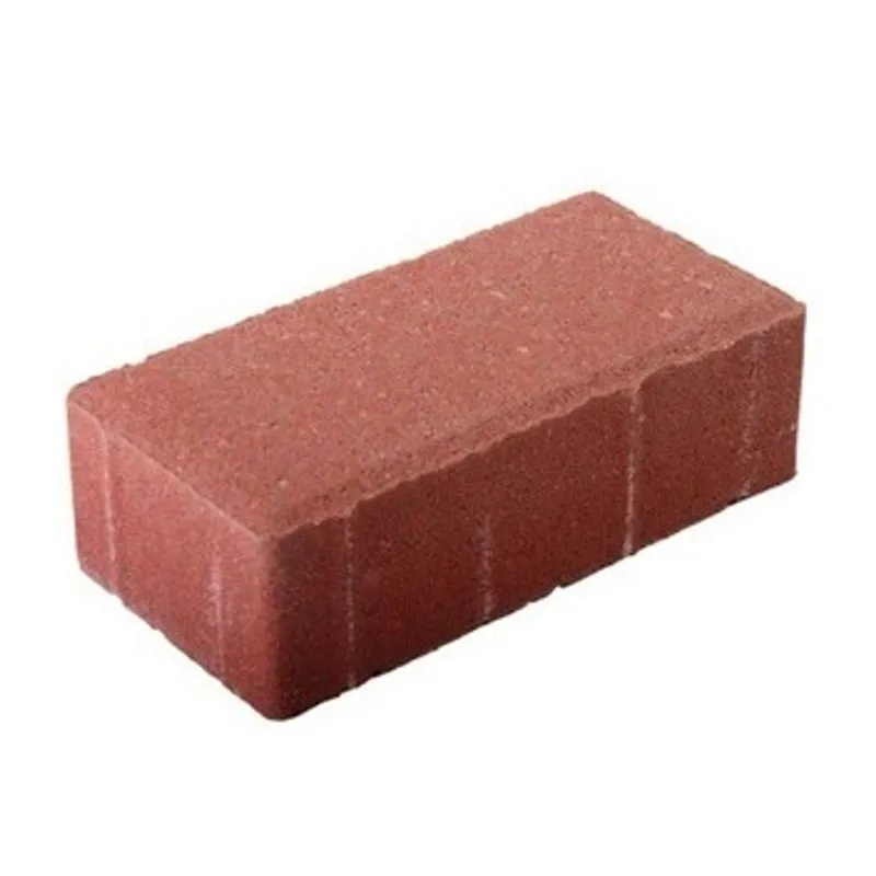 Брусчатка Кирпичик 200x100x40мм красная_1