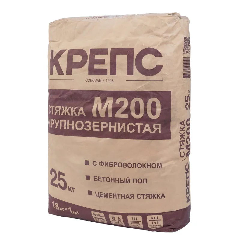 Стяжка пола Крепс М-200 25 кг_1
