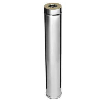 Изображение товара Дымоход сэндвич Ferrum 150х210 мм нержавеющий для дымоходных систем Изображение товара Дымоход сэндвич Ferrum 150х210 мм нержавеющий для дымоходных систем