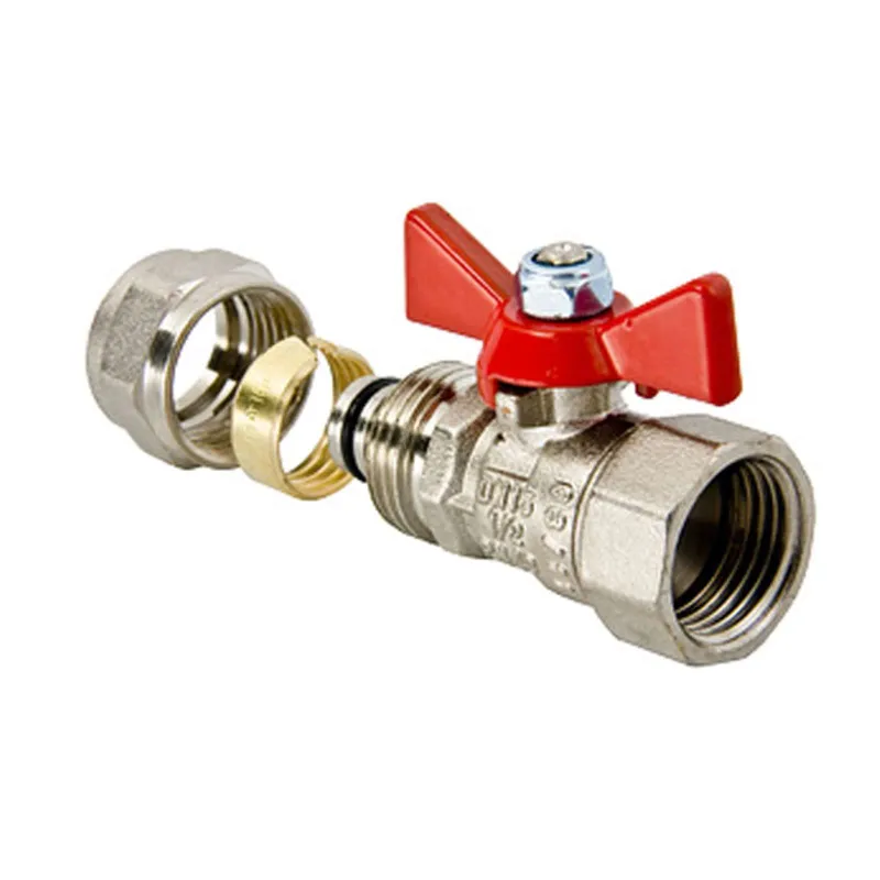 Кран шаровый Valtec под обжим ВР 16х1/2"_1