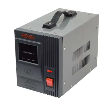 Стабилизатор напряжения напольный Ресанта АСН-1500/1-Ц 1500 Вт 220В