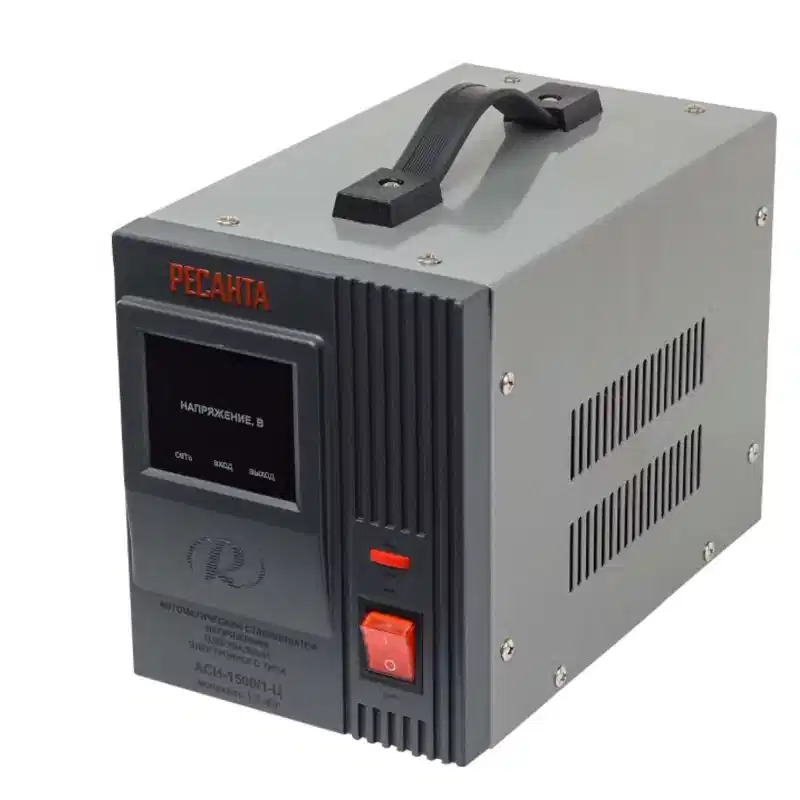 Стабилизатор напряжения напольный Ресанта АСН-1500/1-Ц 1500 Вт 220В_1