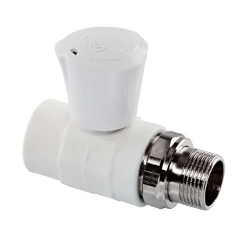 Изображение товара Кран шаровый полипропиленовый 25х3/4" для радиаторов TEBO прямой Изображение товара Кран шаровый полипропиленовый 25х3/4" для радиаторов TEBO прямой