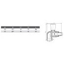 Кран шаровый полипропиленовый 20х1/2" для радиаторов угловой TEBO_4