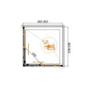 Душевой уголок Cezares Relax 90х90 (RELAX-A-2-90-C-Bi)_2